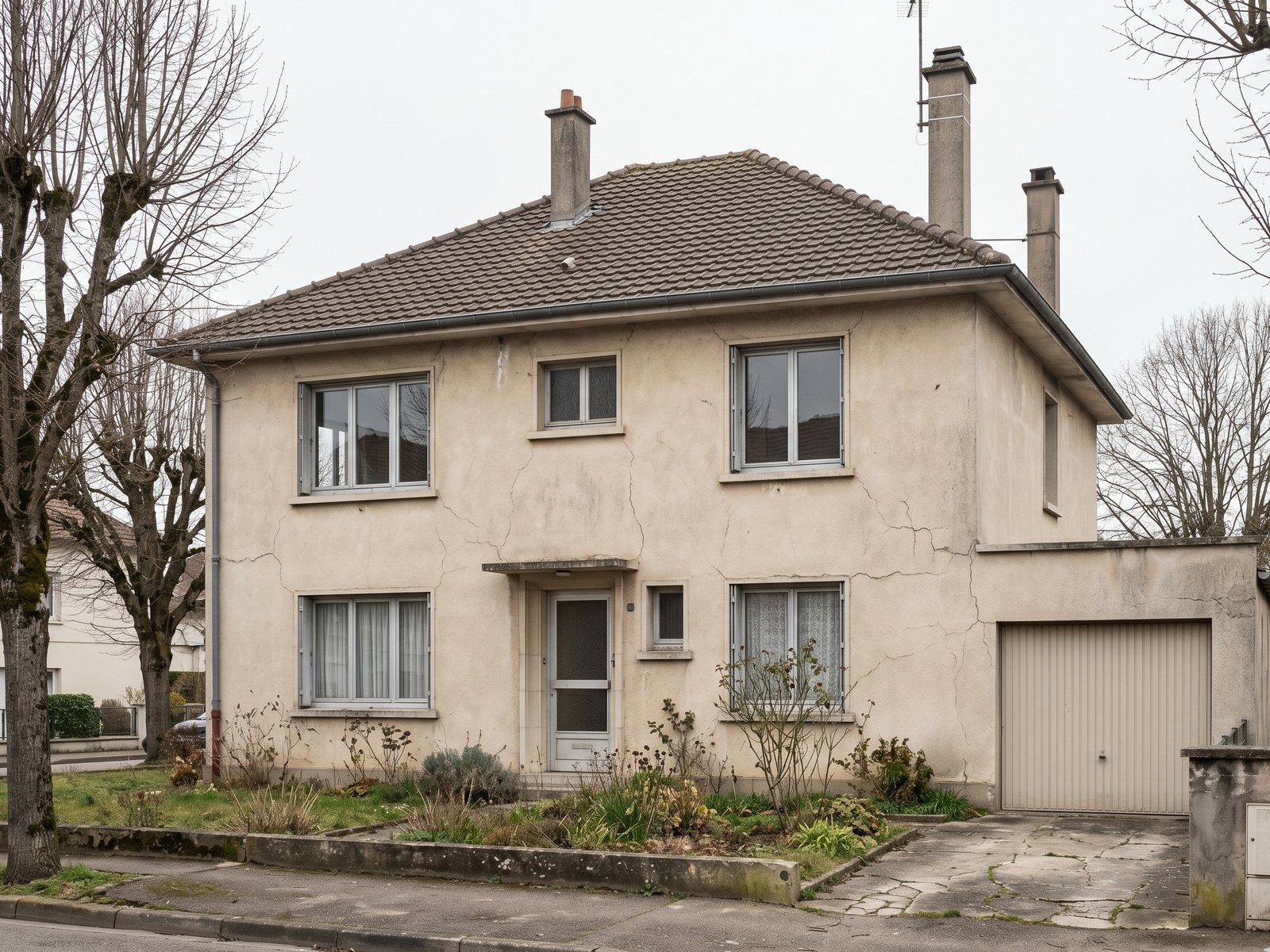 Façade avant rénovation