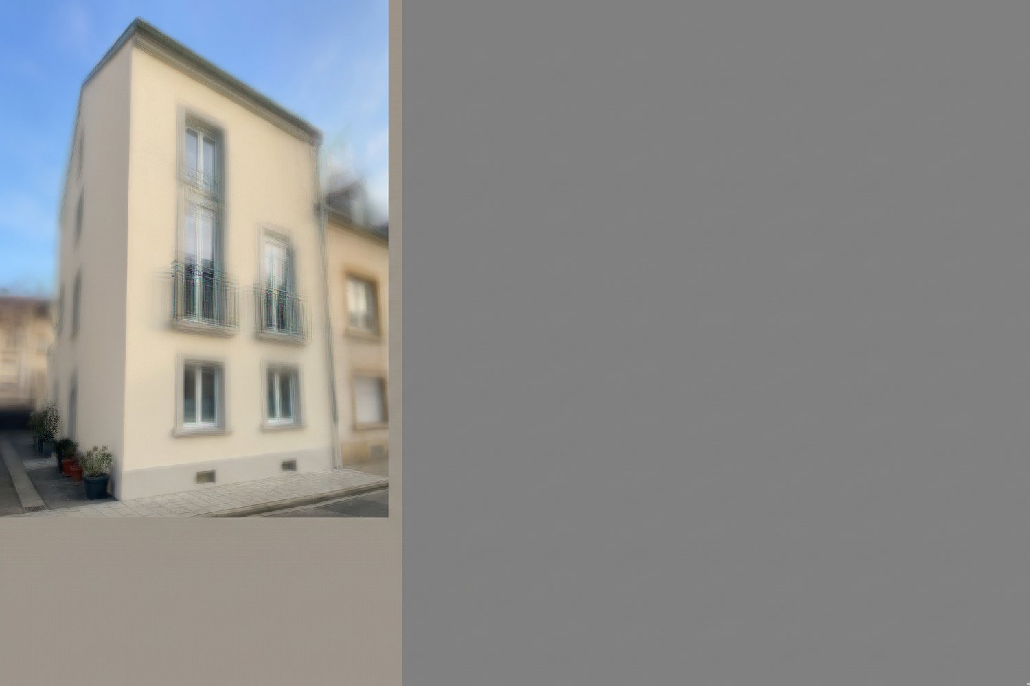 Isolation par l'extérieur en cours